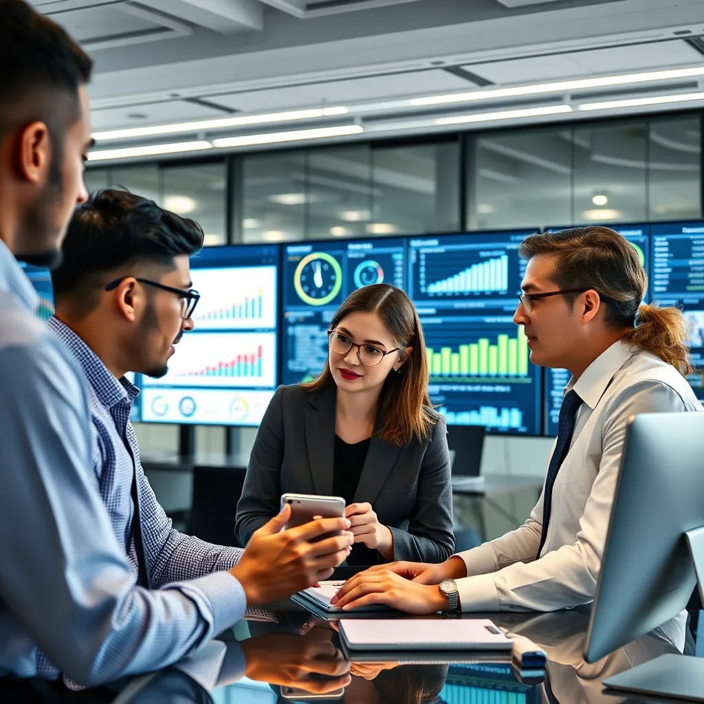 PeoplePulse HRMS platform - Photorealistic interface showing human resource management and workforce analytics capabilities
